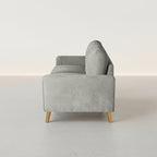 Suki Linen 2 Seater Sofa - Grey