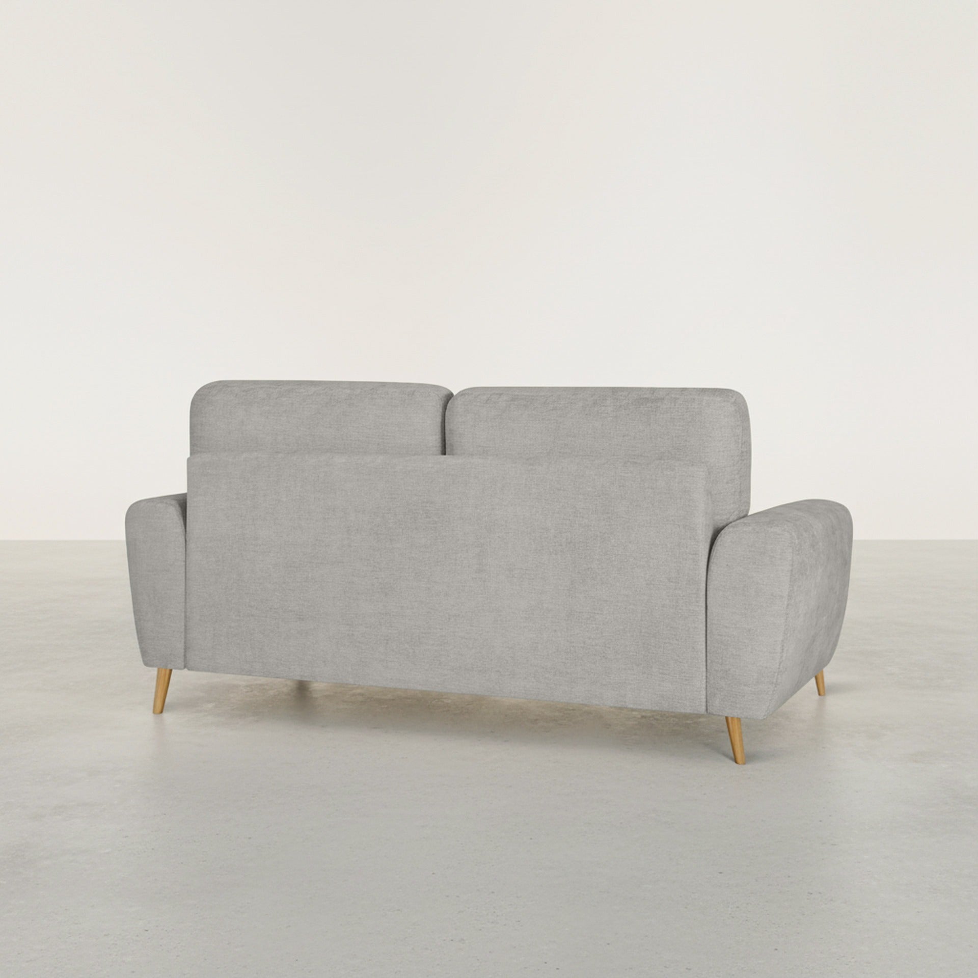 Suki Linen 2 Seater Sofa - Grey