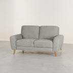 Suki Linen 2 Seater Sofa - Grey