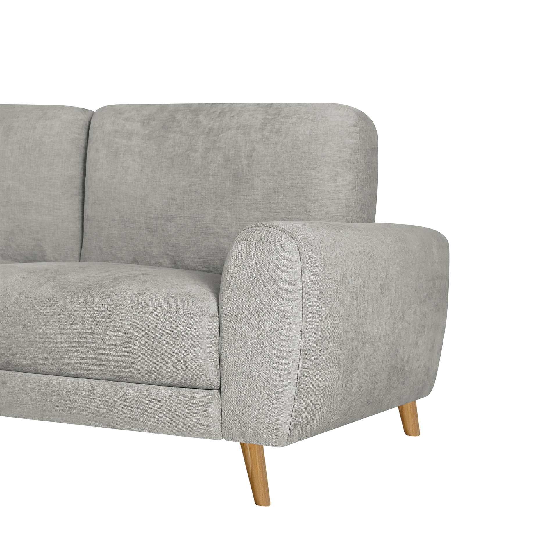 Suki Linen 2 Seater Sofa - Grey