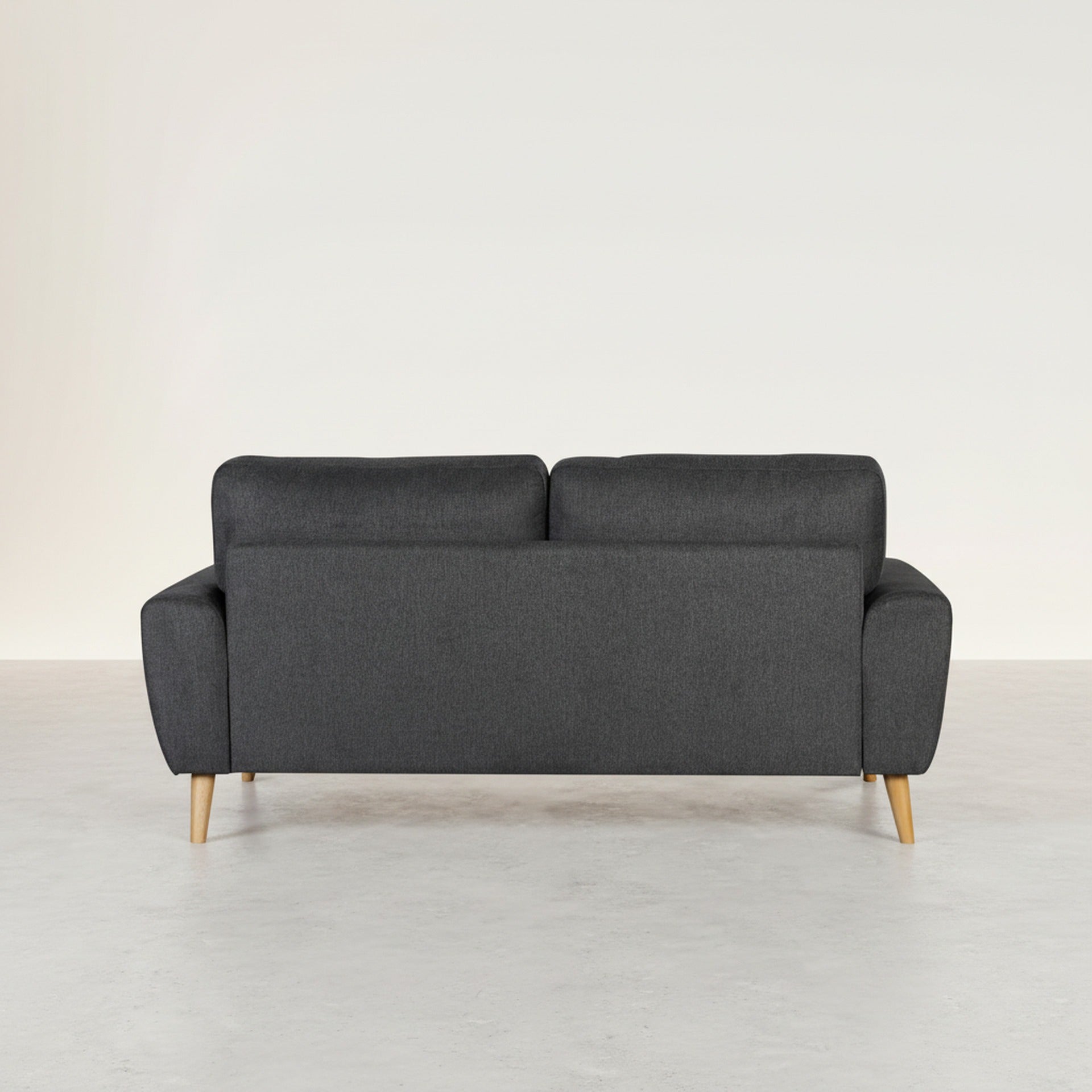 Suki Linen 3 Seater Sofa - Dark Grey