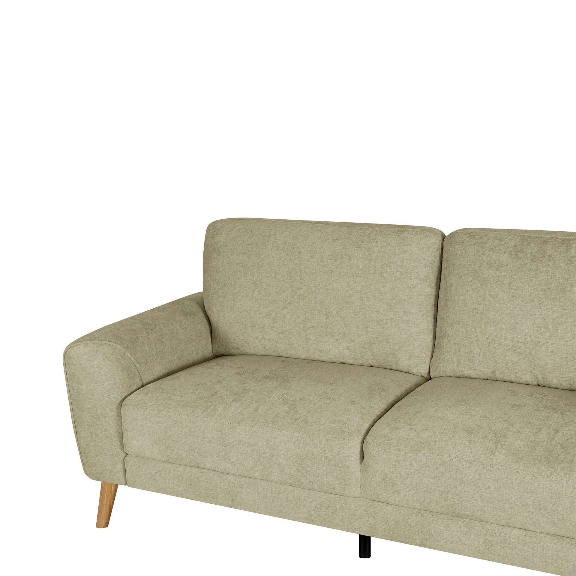 Suki Linen 3 Seater Sofa - Beige