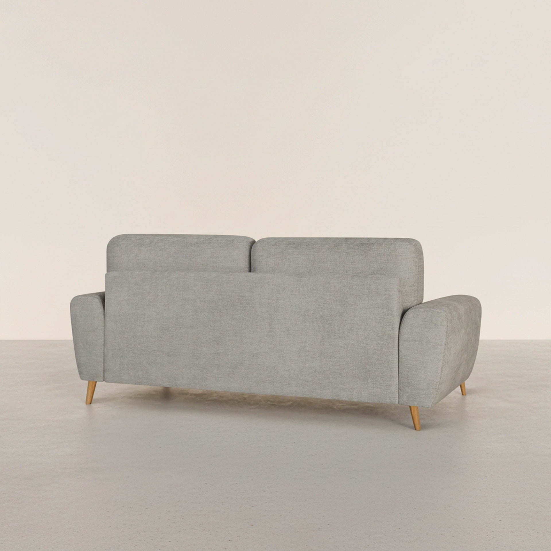 Suki Linen 3 Seater Sofa - Grey