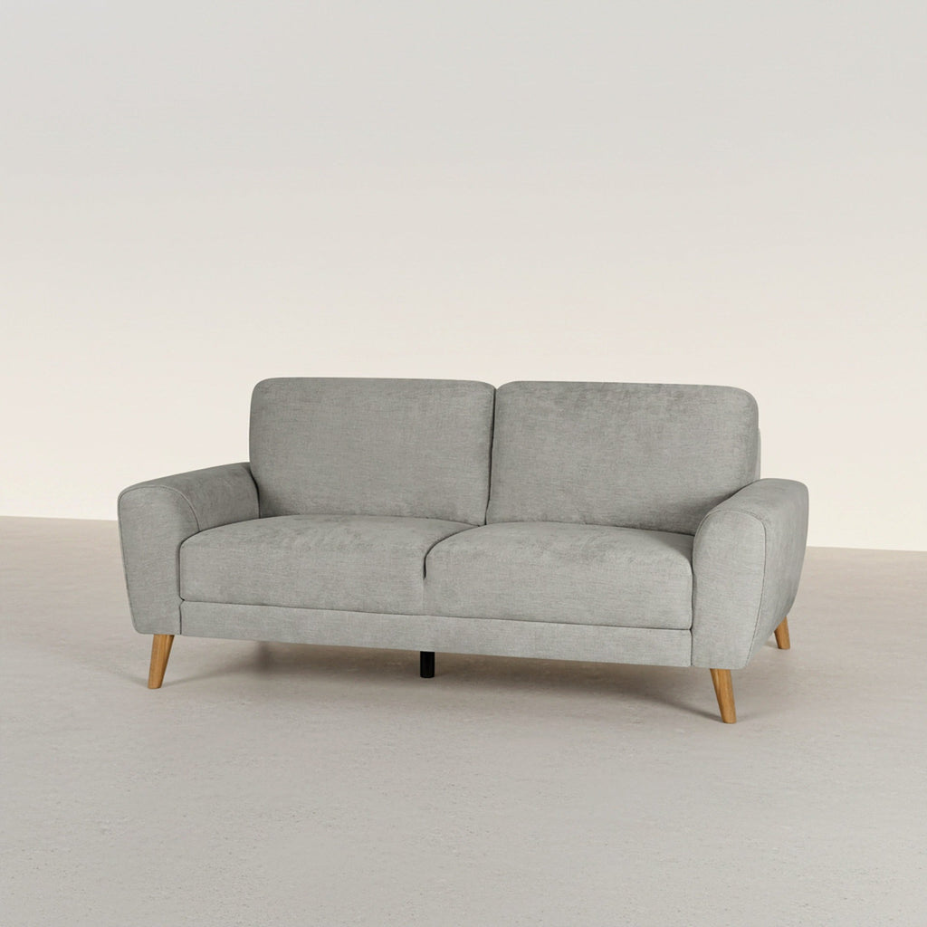 Suki Linen 3 Seater Sofa - Grey