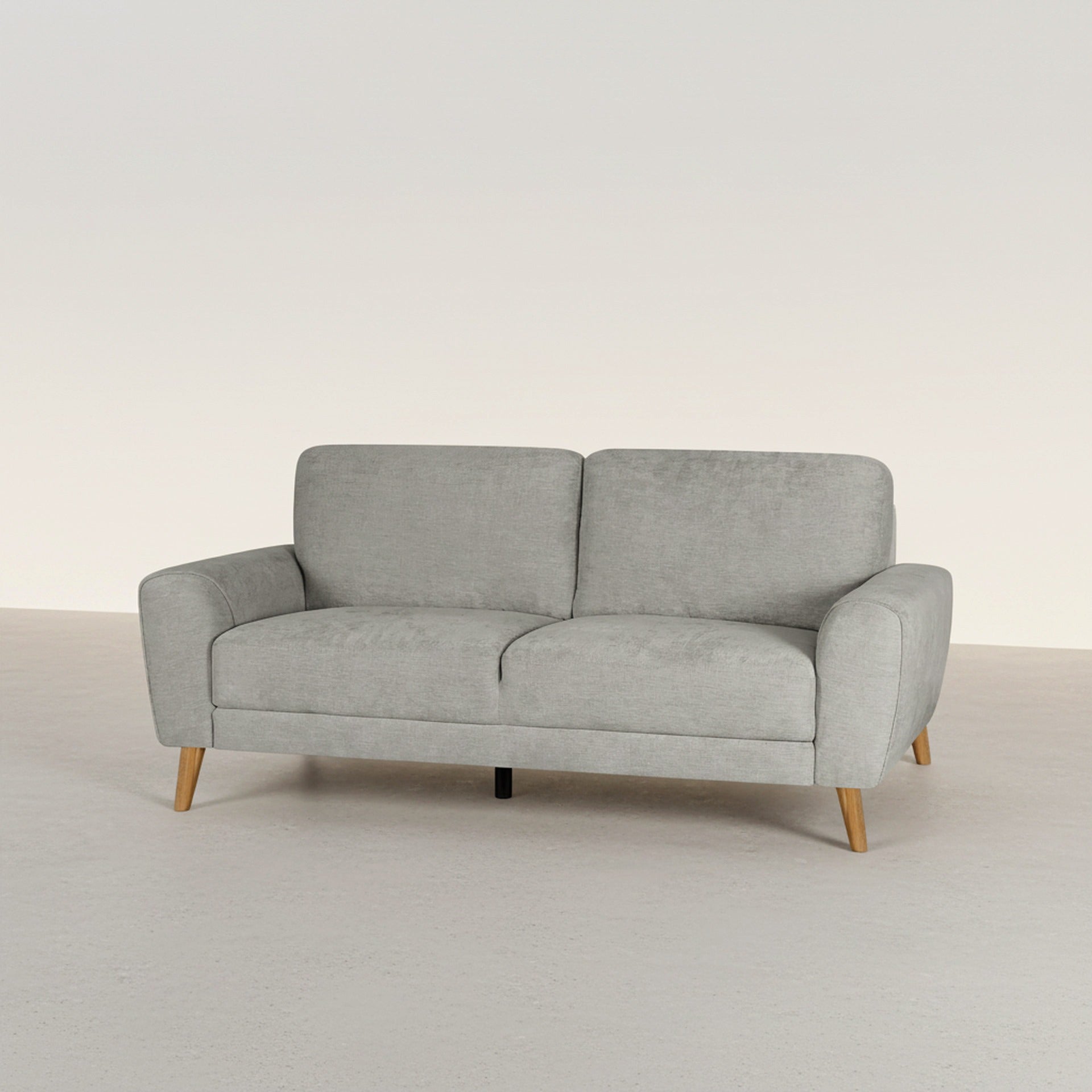 Suki Linen 3 Seater Sofa - Grey