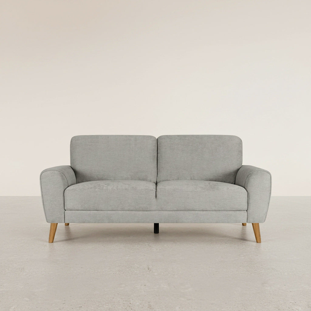 Suki Linen 3 Seater Sofa - Grey