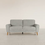 Suki Linen 3 Seater Sofa - Grey
