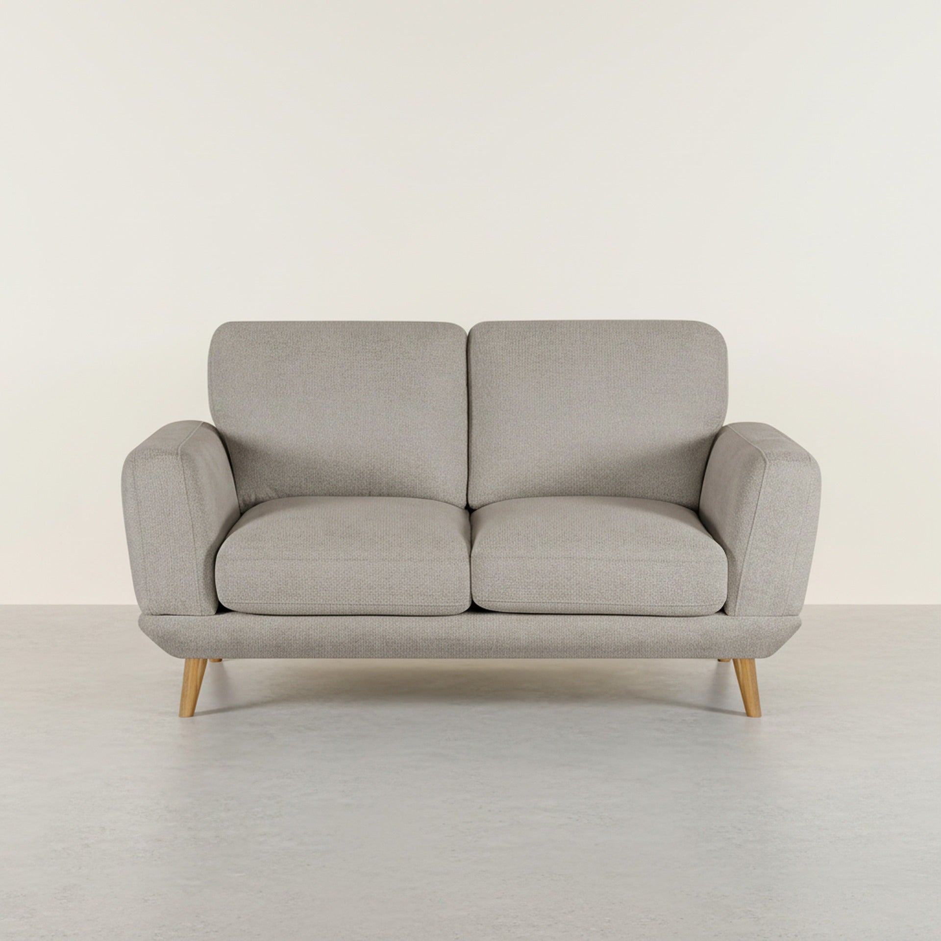 Tova Chenille 2 Seater Sofa - Beige