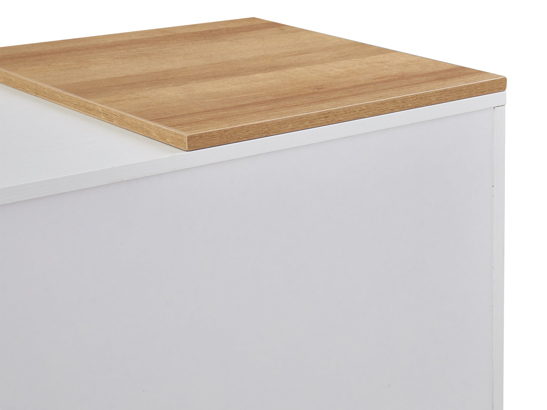 Archie 110cm Computer Desk - White