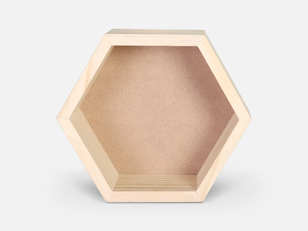 BUIR Wooden Wall Shelf - Oak