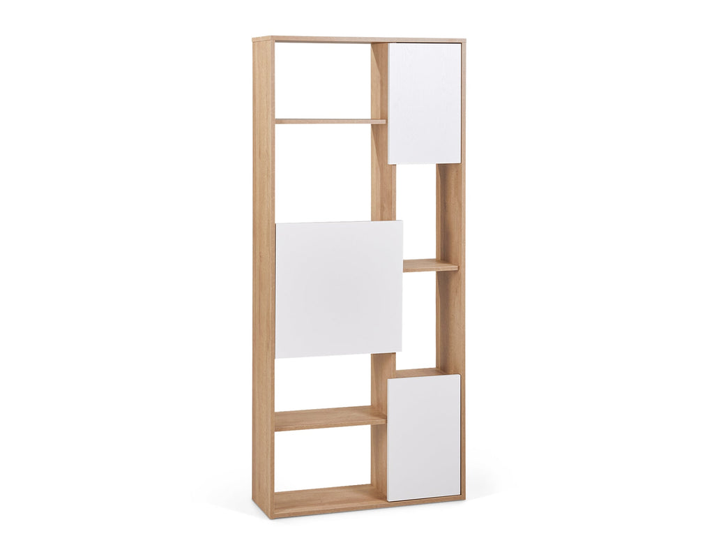 Flynn Wooden Bookshelf - Oak