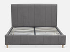 SIERRA Queen Bed Frame - GREY
