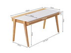 MARLEY 150CM Computer Desk - Oak
