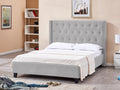 ELBRUS King Bed Frame - LIGHT GREY
