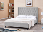 ELBRUS King Bed Frame - LIGHT GREY