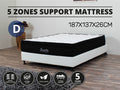 Deluxe 5 Zones Support Mattress - DOUBLE