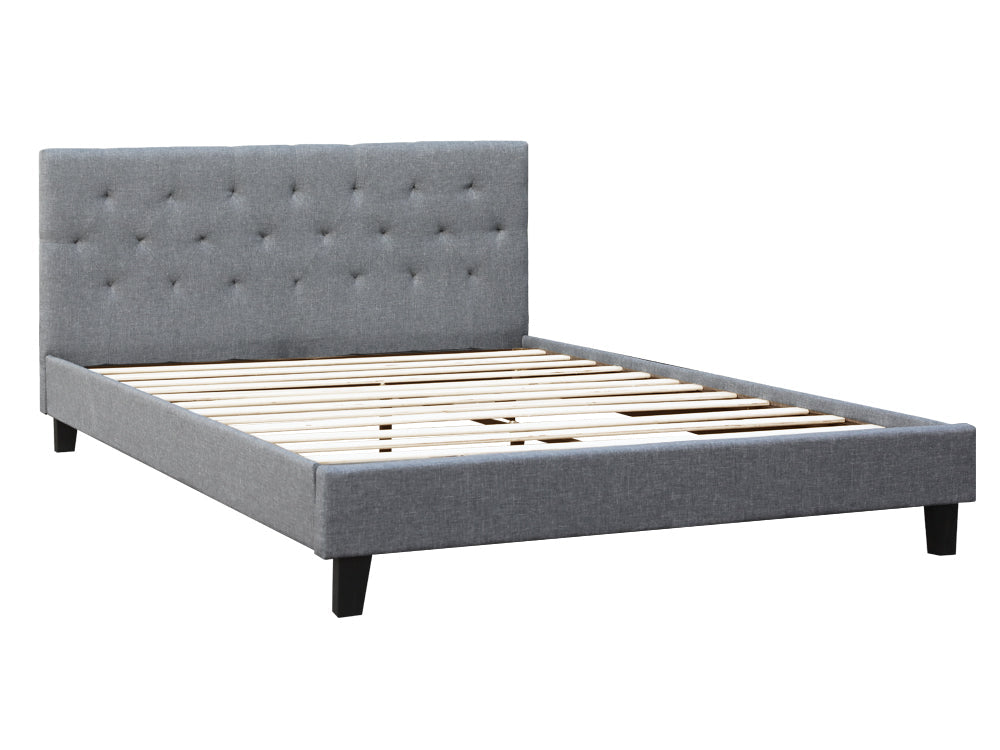 BLANE King Bed Frame - GREY