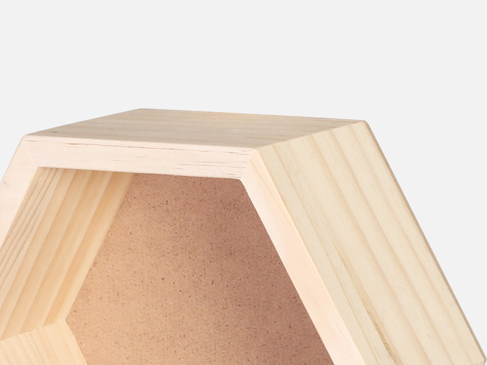 BUIR Wooden Wall Shelf - Oak