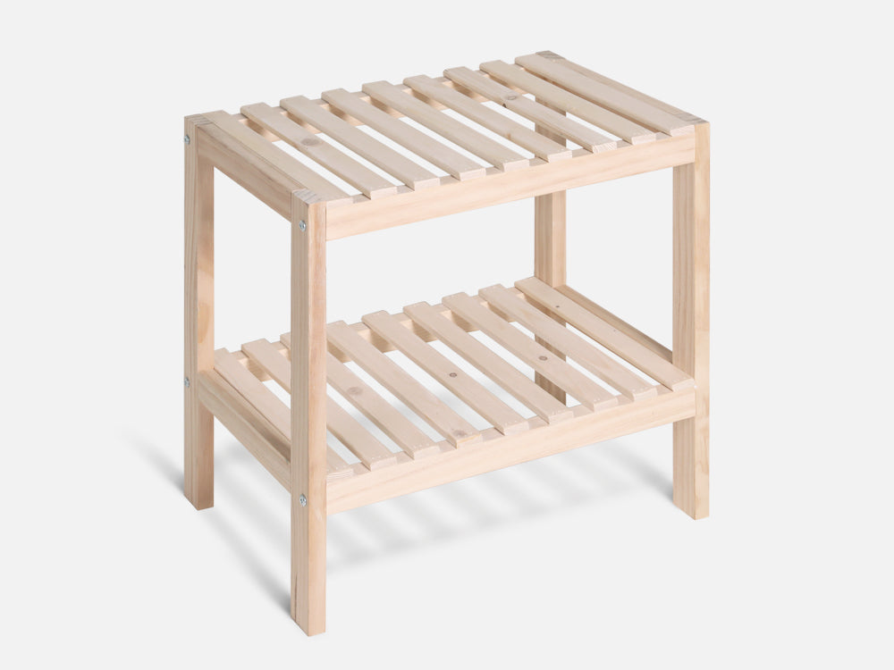 FARIS Wooden Storage Shelf - Oak