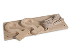CHILWA Wall Hanging Shelf - Oak