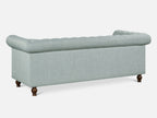 VAGAS 3 Seater Fabric Sofa - LIGHT GREY