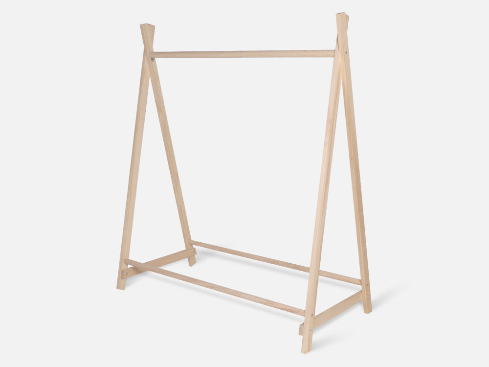 MALOMBE Wooden Clothes Rack Hanger - Oak