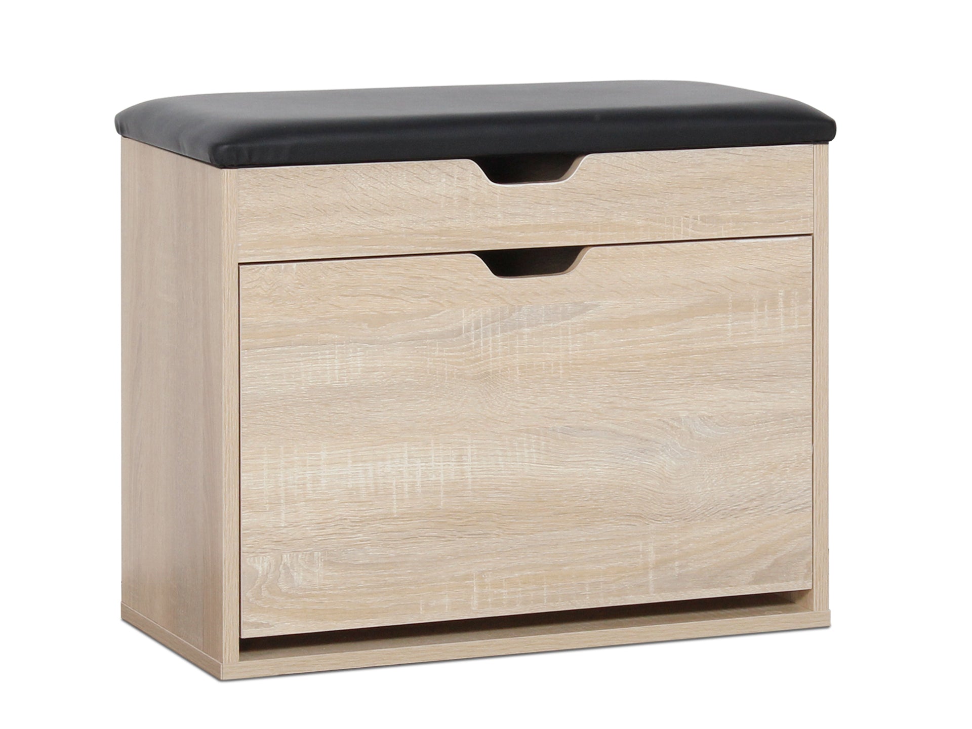 Hawea Shoe Rack Wooden Storage Cabinet 3 Layer - Oak