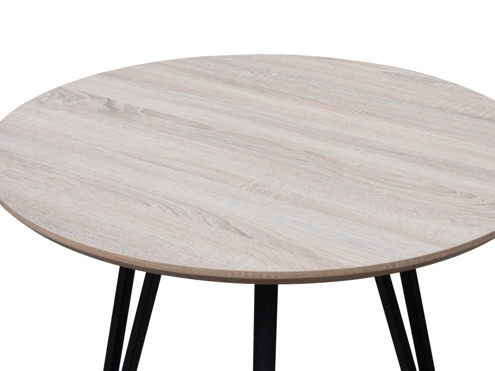ROYCE Dining Table Round 80x75cm - Oak