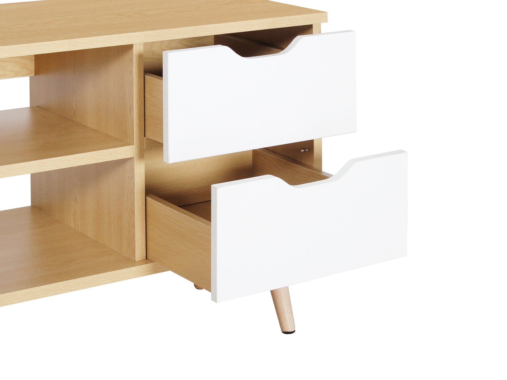 Lucille 1.4m Entertainment Unit - Oak