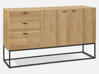 XOAN Sideboard Buffet Table - Oak