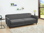 MUNICH 3-Seater Sofa Bed DARK GREY