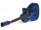 38 Acoustic Guitar Blue