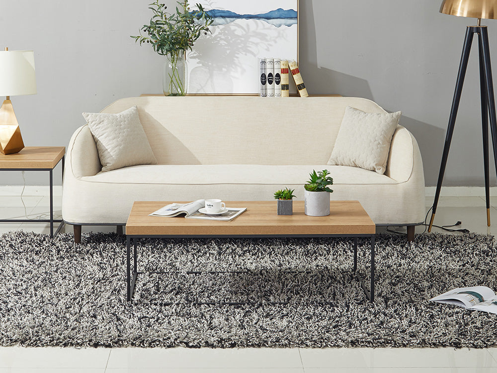 XOAN Rectangular Coffee Table 119cm x 59cm - Oak