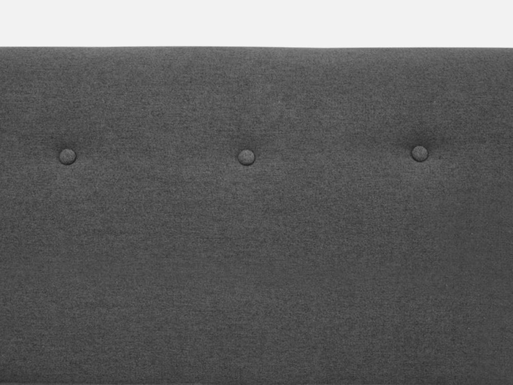 MUNICH 3-Seater Sofa Bed DARK GREY