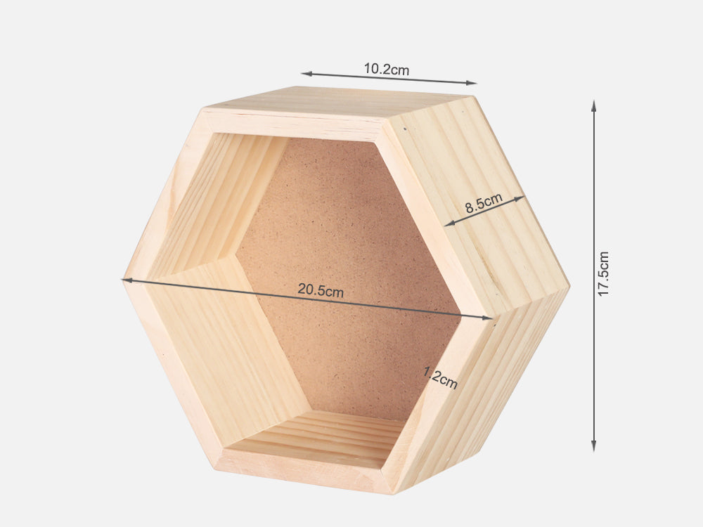 BUIR Wooden Wall Shelf - Oak