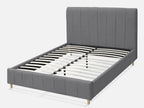 SIERRA Queen Bed Frame - GREY