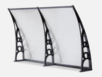 TOUGHOUT Canopy Awning Door Window Awning 2m x 1m