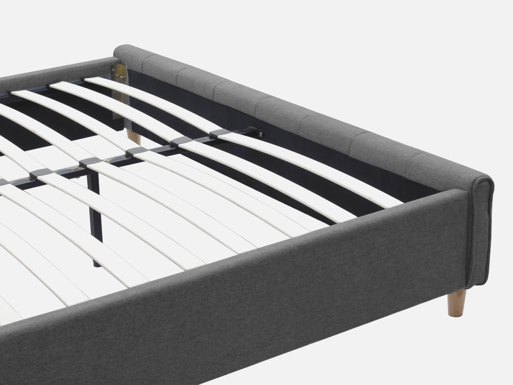 SIERRA King Bed Frame - GREY
