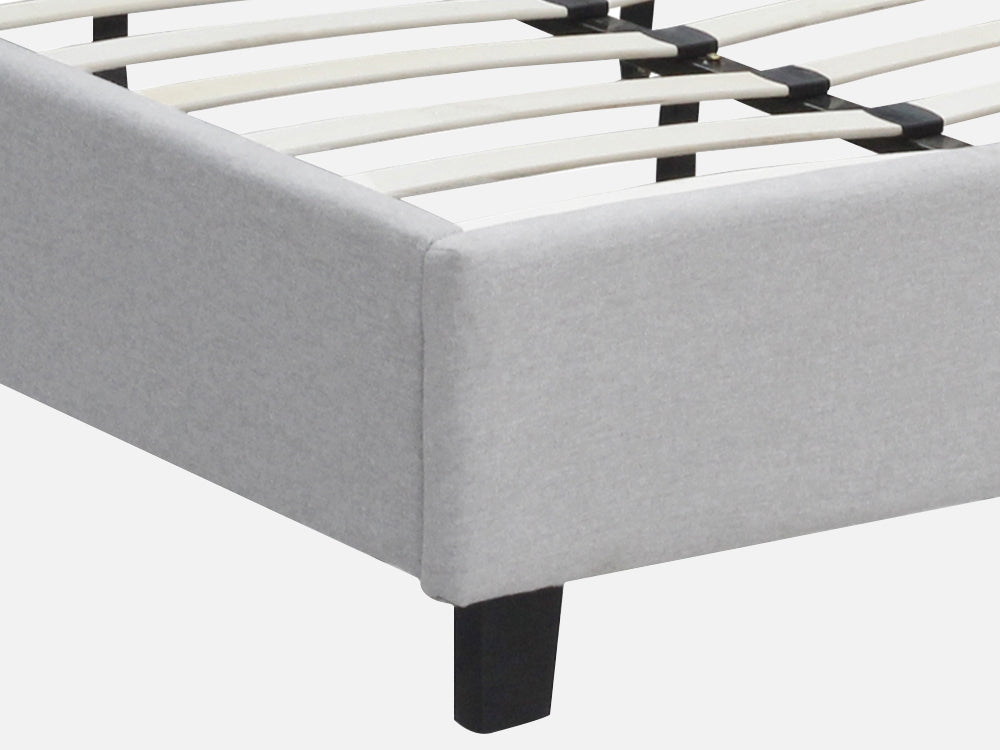 ELBRUS Queen Bed Frame - LIGHT GREY