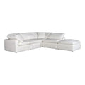 5PC Stain Resistant Terra White Dream Modular