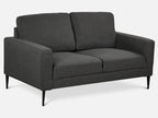 Toronto 3 Piece Sofa Set - Dark Grey
