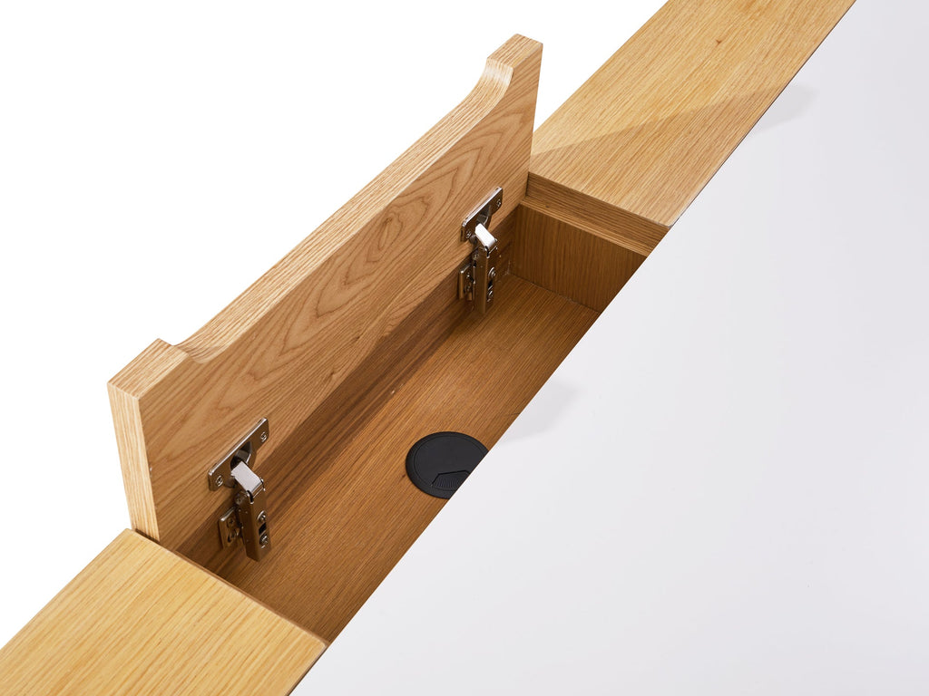 MARLEY 150CM Computer Desk - Oak