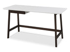 Jesse 140cm Computer Desk - Black Oak