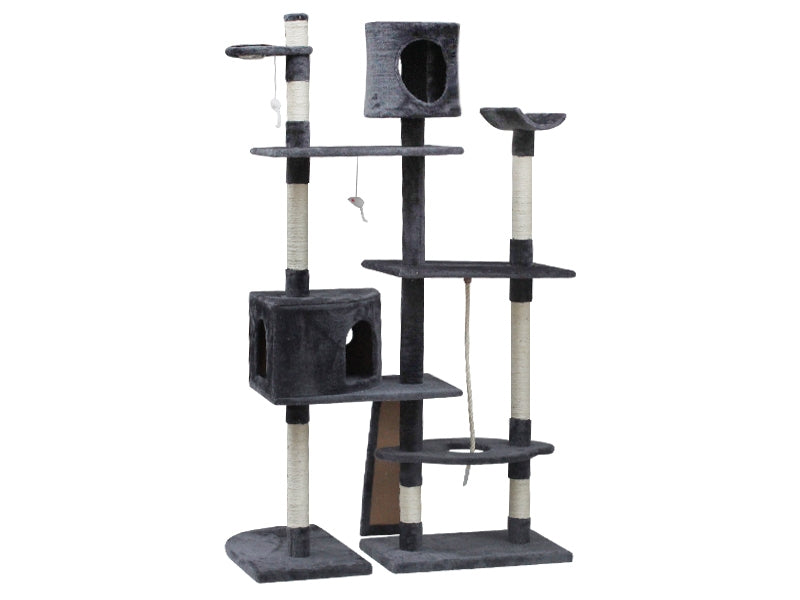 BINGO 173CM Cat Tree House - GREY