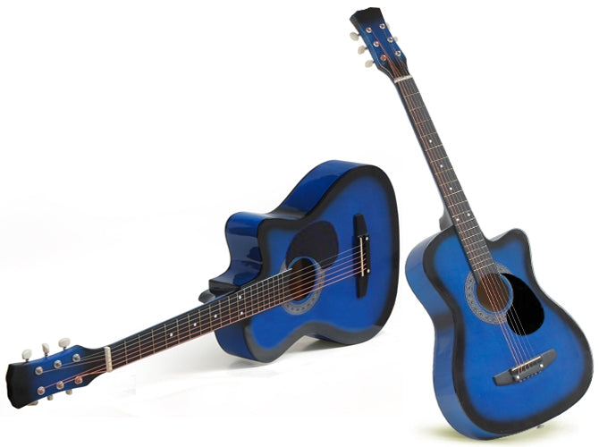 38 Acoustic Guitar Blue