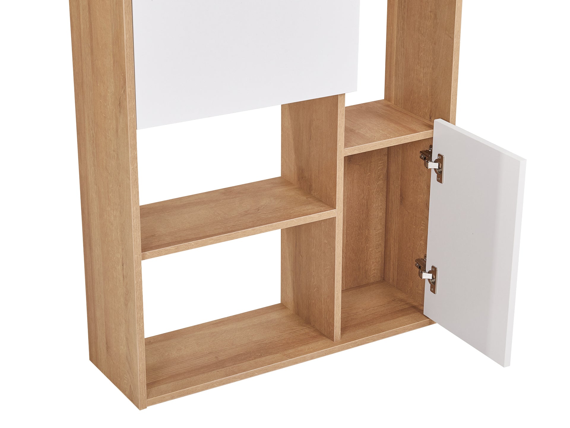 Flynn Wooden Bookshelf - Oak