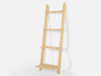 CHILKA 4 Tier Ladder Shelf - Oak