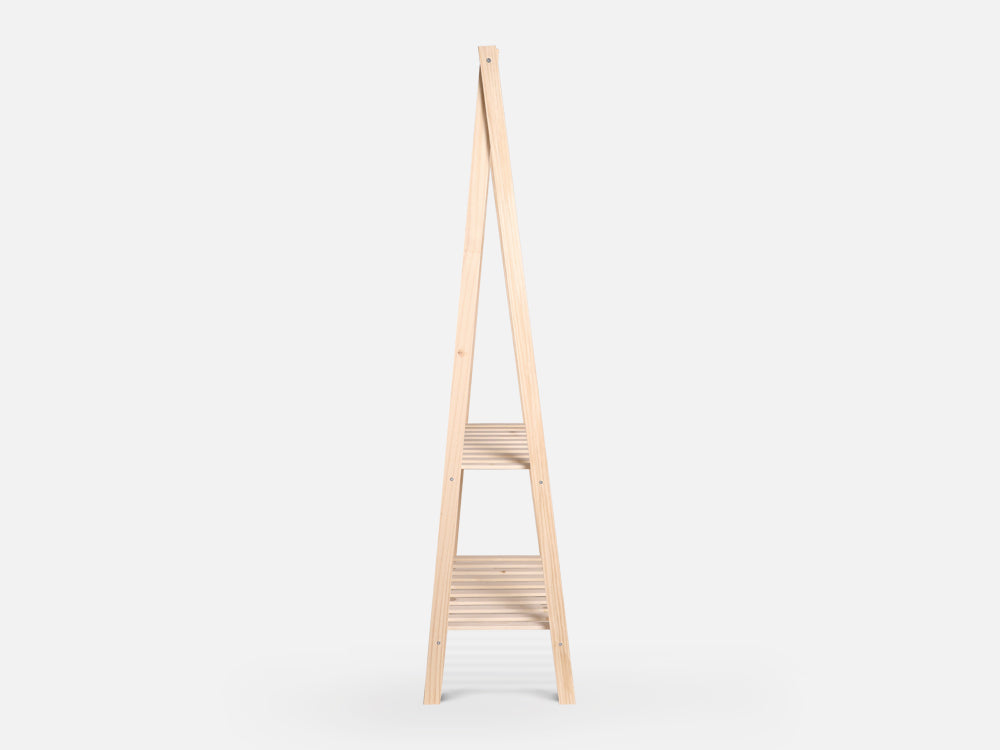 PEIPUS Wooden Clothes Rack - Oak