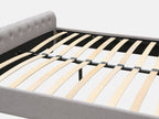 EGMONT King Bed Frame - LIGHT GREY
