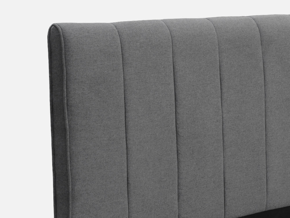 SIERRA King Bed Frame - GREY